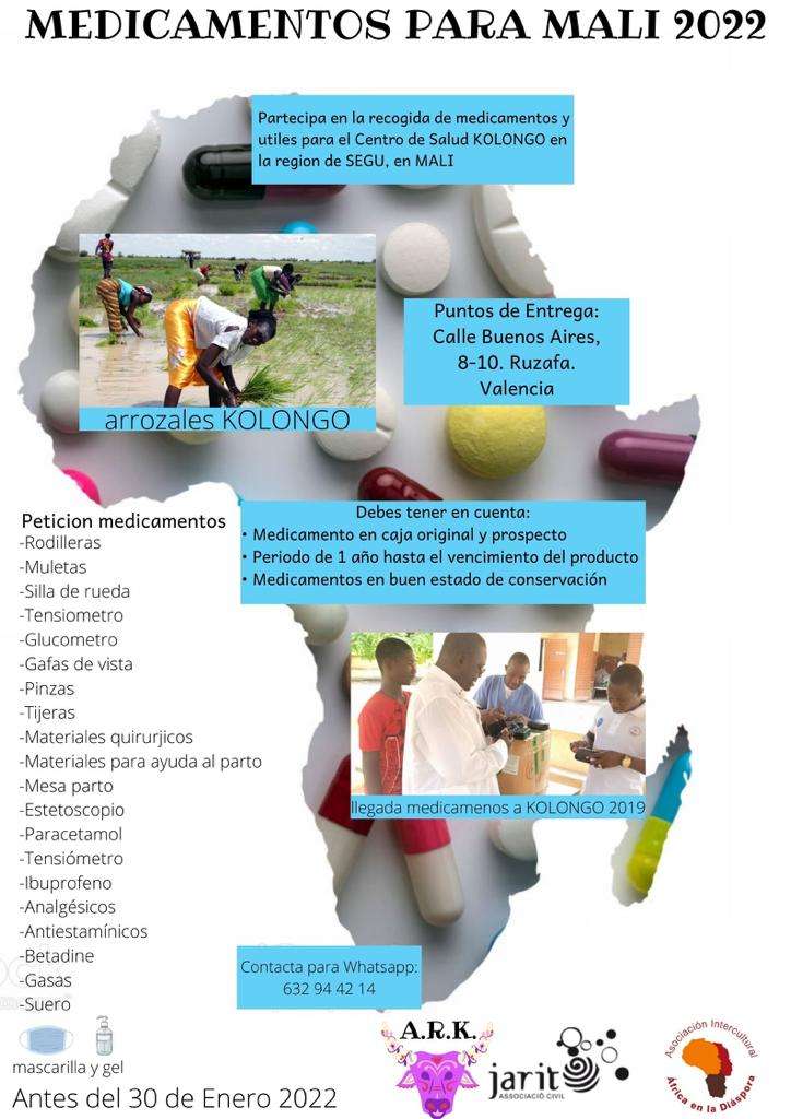Medicamentos para Mali 2022